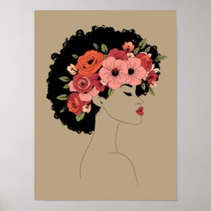 Poster Coroa em Flor