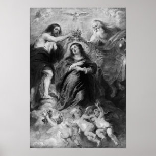 Poster coroação da Virgem Maria