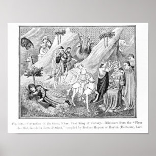 Póster Coroação do grande Khan