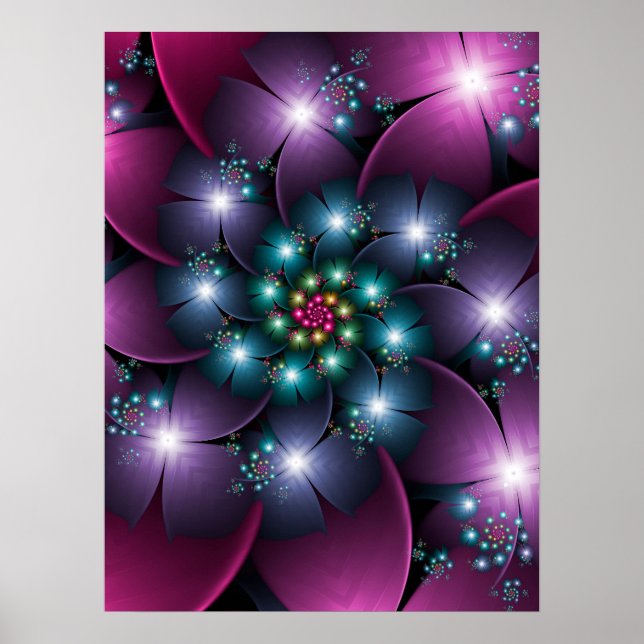 Poster Corola de Flor (Frente)