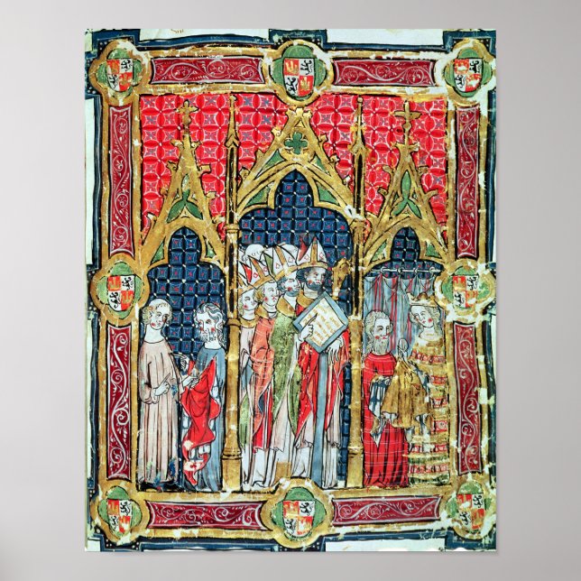 Póster Coronação dos Reis de Aragão e Castela (Frente)
