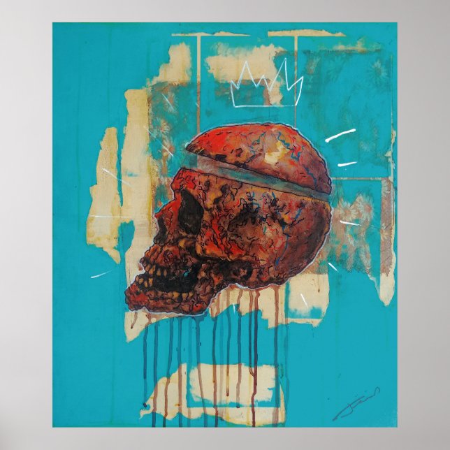 Poster "Coronada Mortalidad #2" (Frente)