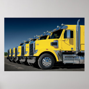 Póster Coronado amarelo Freightliners