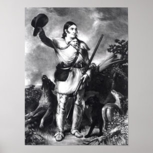 Poster Coronel Davy Crockett