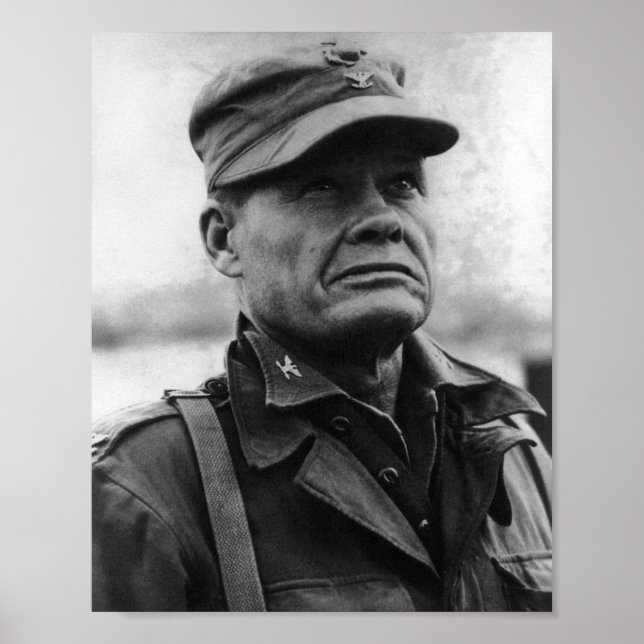 Poster Coronel Lewis Chesty Puller - 1950 (Frente)