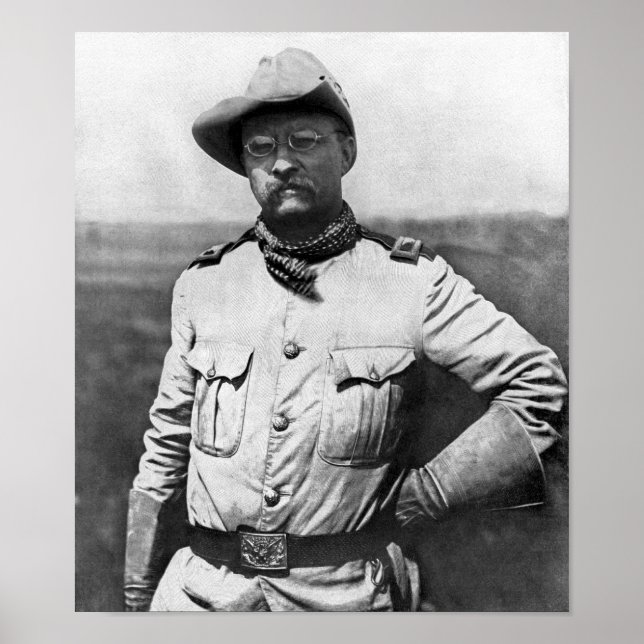 Póster Coronel Theodore Roosevelt (Frente)