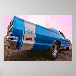 Póster Coronet R/T de 1969 Dodge