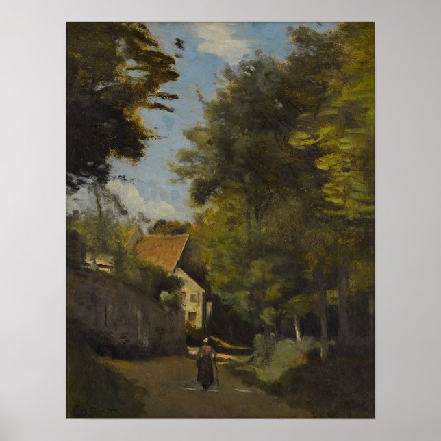 Poster Corot - A Parede (Frente)
