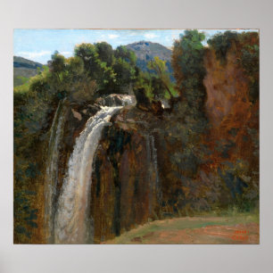 Poster Corot - Cascata em Terni