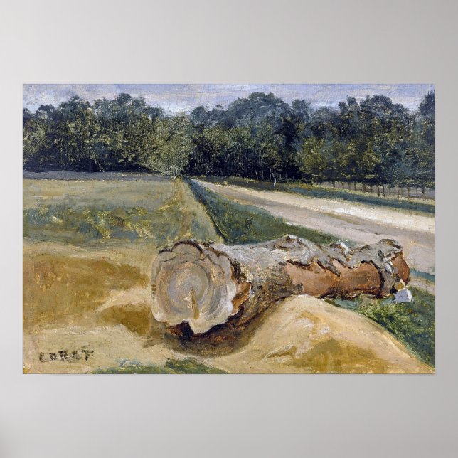 Poster Corot - Fontainebleau Pavé De Chailly (Frente)