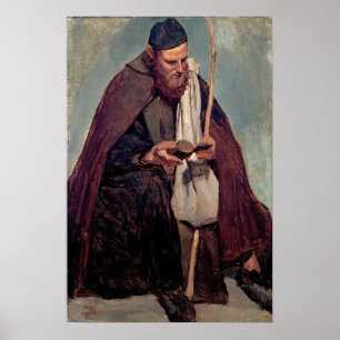 Poster Corot - Leitura Monk Italiana