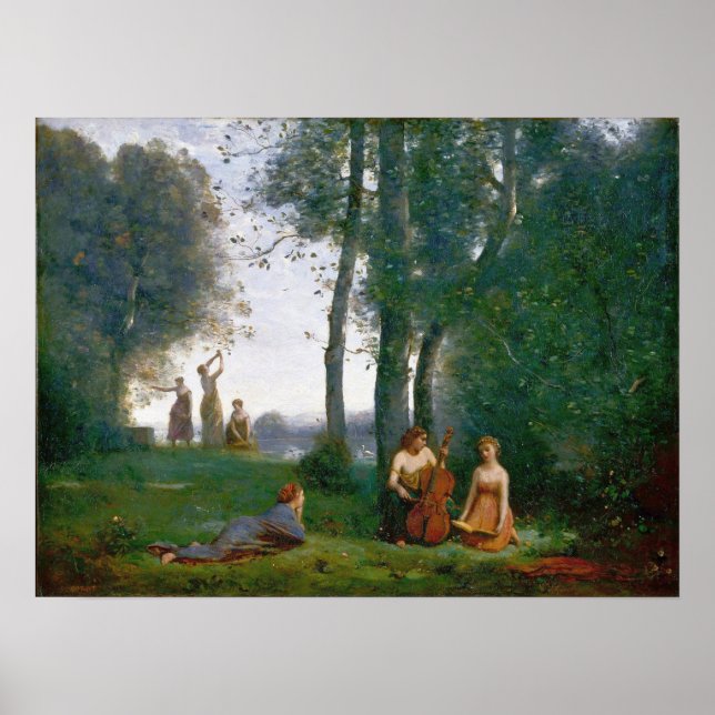 Poster Corot - O concerto do campeonato (Frente)