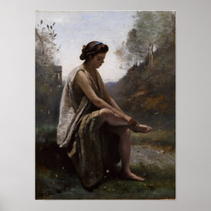 Poster Corot - O Eurydice Ferido 1868