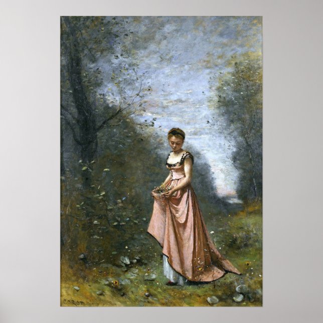 Poster Corot - Primavera Da Vida (Frente)