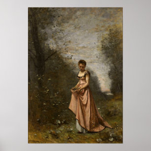 Poster Corot - Primavera Da Vida