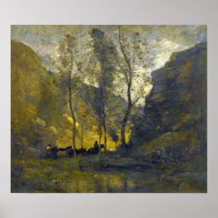 Poster Corot - Smugglers