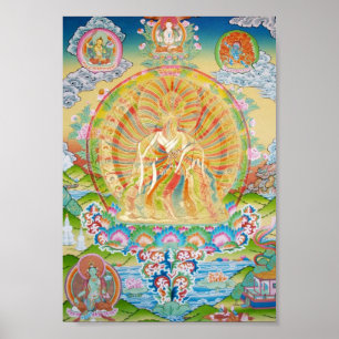 Póster Corpo Arco-Íris Padmasambhava
