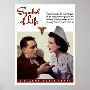 Póster Corpo de enfermeira do exército -- WW2