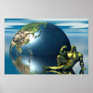 Póster corpo de ouro