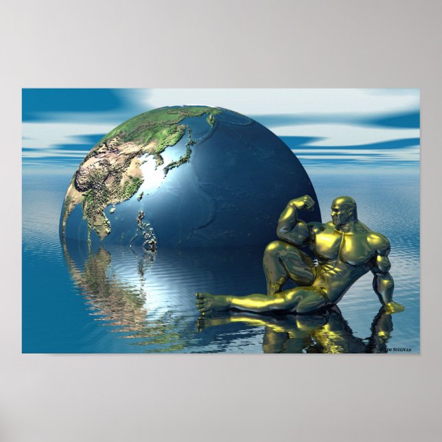 Póster corpo de ouro (Frente)