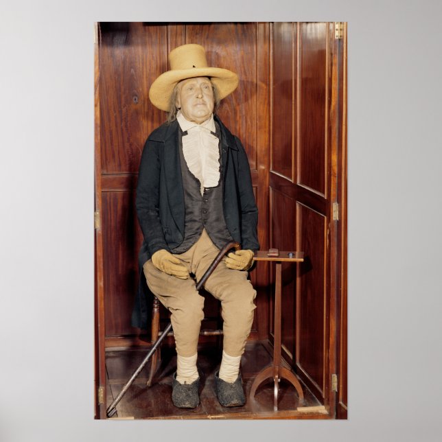 Poster Corpo embargado de Jeremy Bentham (Frente)