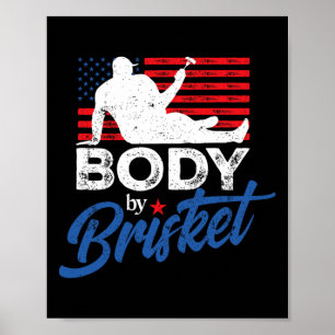 Poster Corpo Por Churrasco Funny Bod