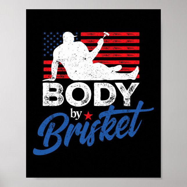 Poster Corpo Por Churrasco Funny Bod (Frente)