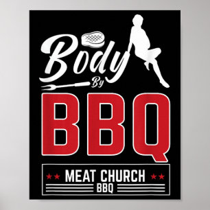 Poster Corpo Por Igreja De Carne De Churrasco Para Um Chu