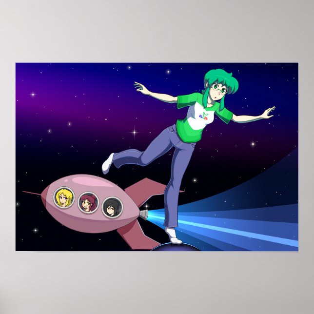 Poster Corpos Luminosos (Frente)