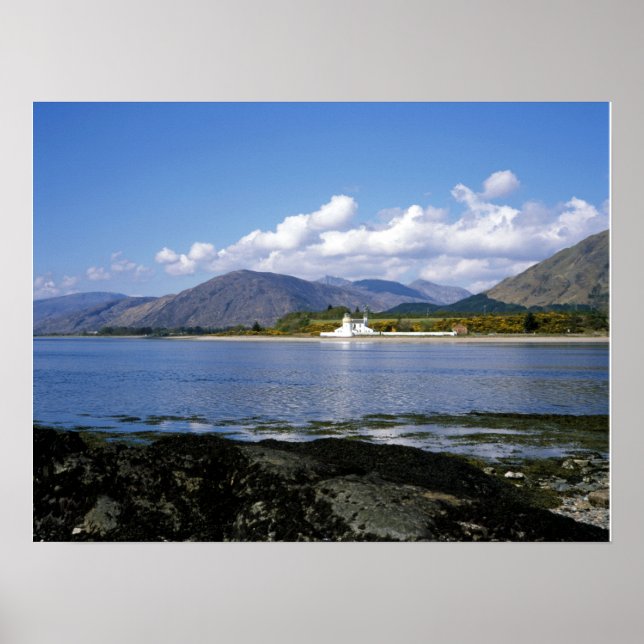 Poster Corran Lighthouse Loch Linnhe Scotland (Frente)