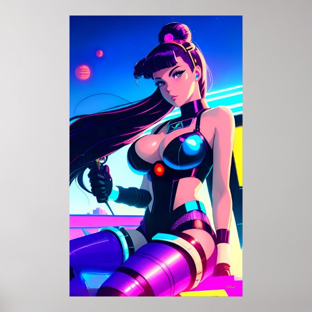 Poster Corredor Estrela Bola de Aço (Frente)