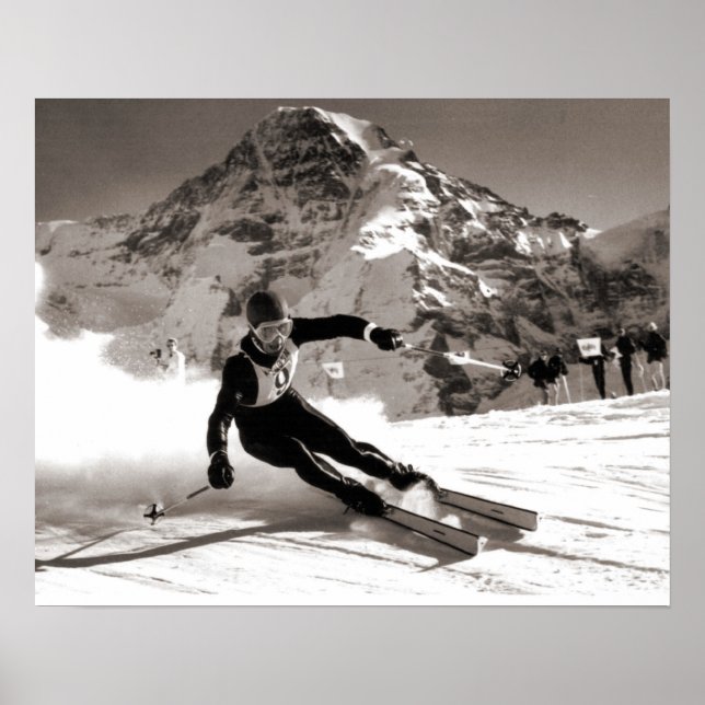 Póster Correndo na Lauberhorn (Frente)