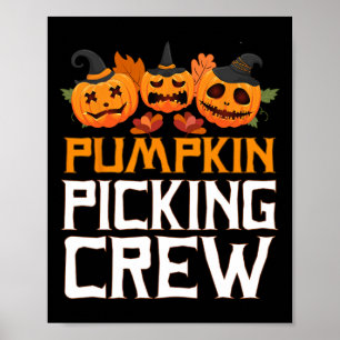 Poster Correspondência Da Família Do Halloween Da Tripula