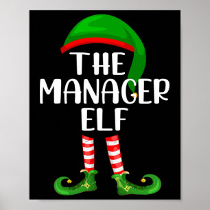 Poster Correspondência Grupo Familiar Natal O Gerente Elf