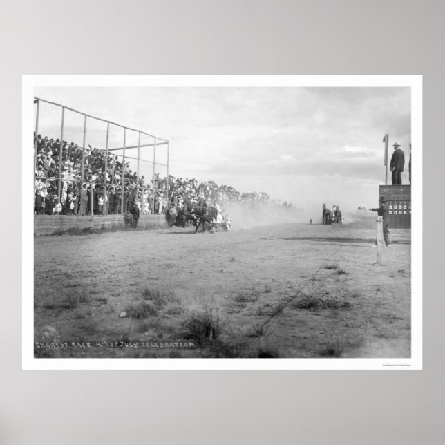 Póster Corrida De Carro No Alasca 1926 (Frente)