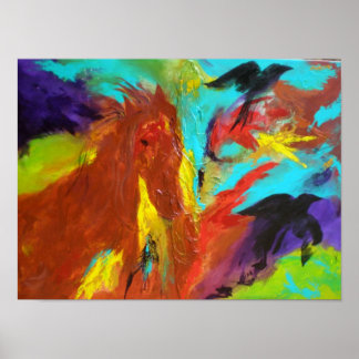 Póster Corrida de Corvo