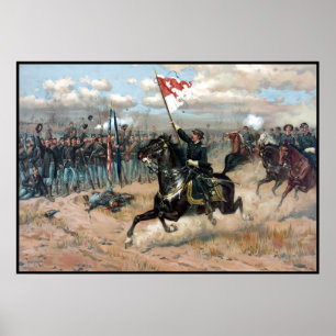 Póster Corrida de Sheridan - Guerra Civil