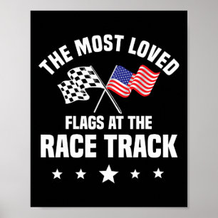 Poster Corrida de Sujeira - Raça Americana