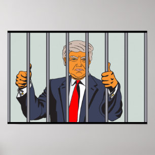 Póster Corrupção de Trump
