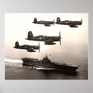 Póster Corsairs chegando em casa