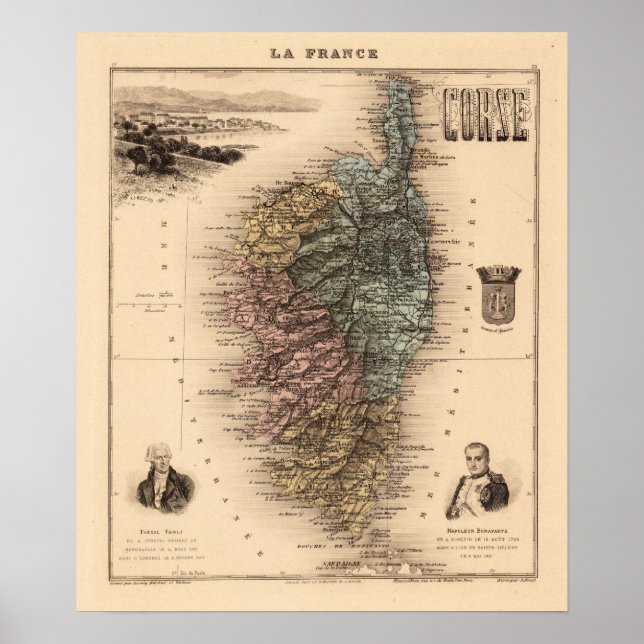 Póster Córsega (Frente)