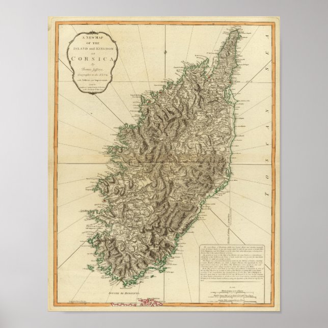Póster Córsega 2 (Frente)