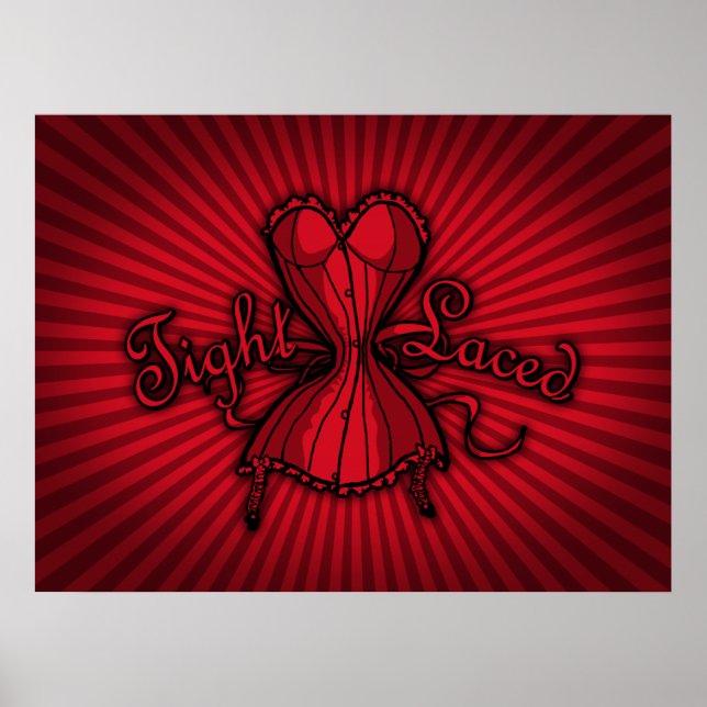 Póster Corset Apertado (Frente)