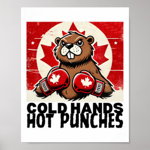 Poster Corta o Canadá Contra Tarifas Canadianas Beaver B