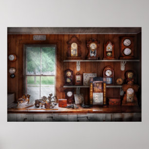 Poster Cortador - No Compro de Reparo de Relógio