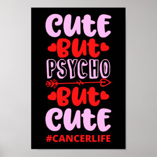 Poster CORTE MAS PSIQUO, MAS BOM aniversário #CANCERLIFE