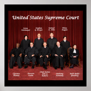 Poster Corte suprema dos Estados Unidos