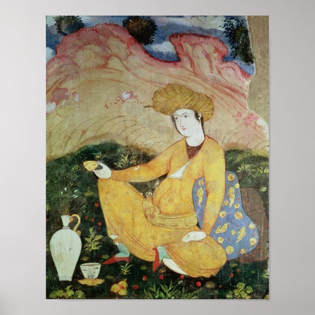 Póster Cortesia do Tribunal de Shah Abbas I (Frente)