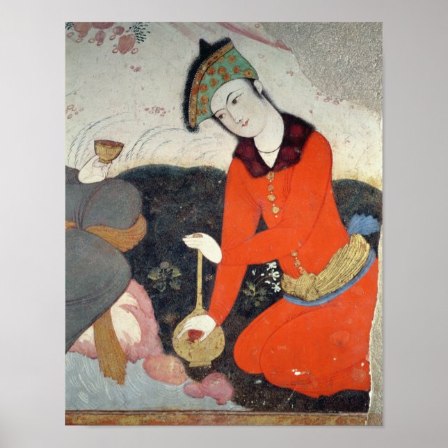 Poster Cortesia do Tribunal de Shah Abbas I (Frente)