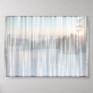 Póster Cortina branca nº 1